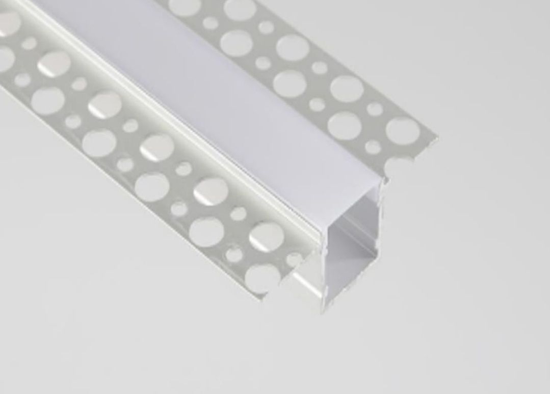 алюминиевый профиль для подсветки(для светодиодных лент) в гипсокартон