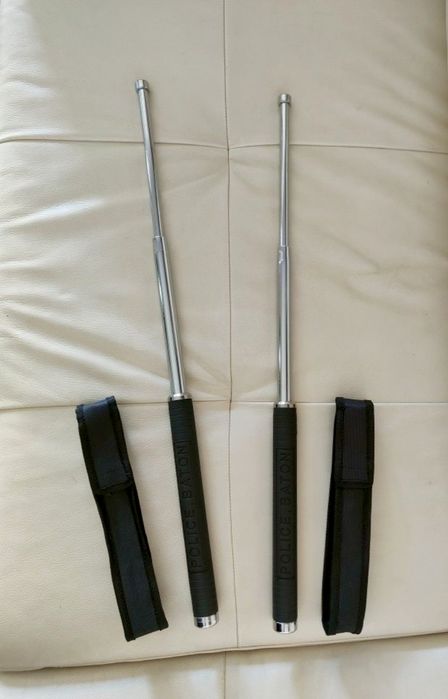 Baston telescopic Police Color sau Cromat / 60cm preț pe bucata