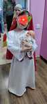 Rochie alba simpla