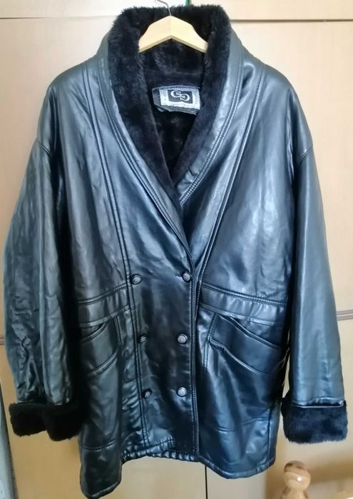 Новo дамско яке, Италия – XL/2XL, еко кожа, дебела подплата