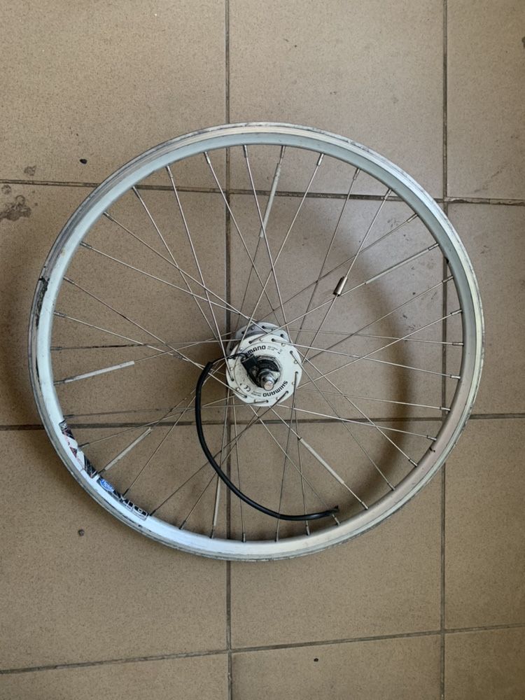 Roata cu dinam in butuc Shimano 24” ; 26” ; 28”