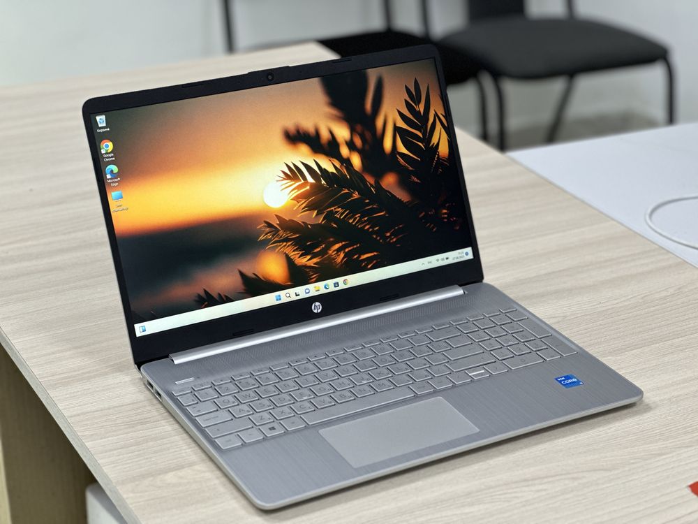Ноутбук HP / i3-11gen / SSD 512 / ОЗУ 8gb DDR4 / FullHD IPS / kaspi
