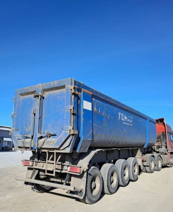 Прицеп Тонар 4х острый 45 тонн