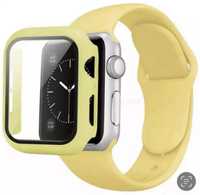 Curea Bratara cu Husa Direct, Compatibila Ceas Apple Watch Seria 1 - 9