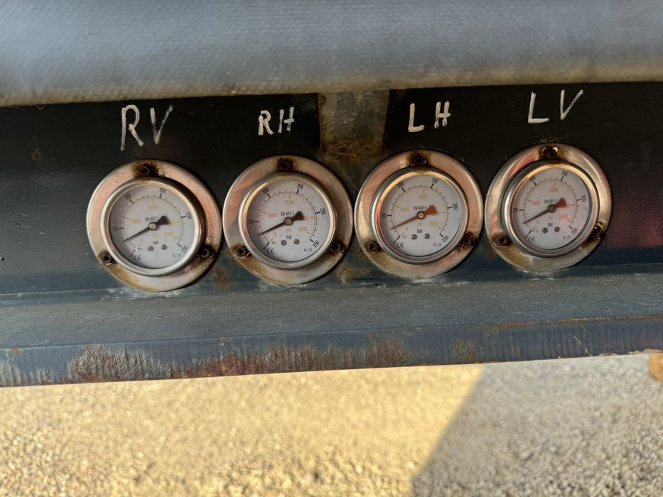 VARIANTE / Trailer agabaritic MEUSBURGER MPG-2 - 2 axe viratoare