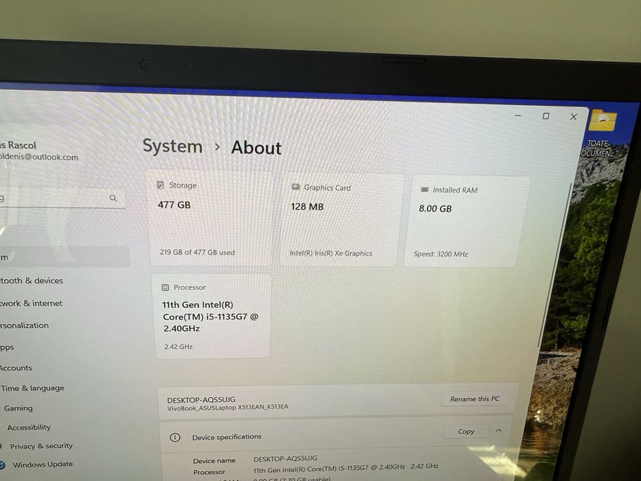 Laptop Asus Vivobook