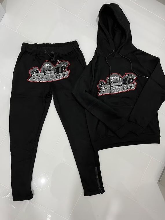 Trapstar tracksuit ( red & black )