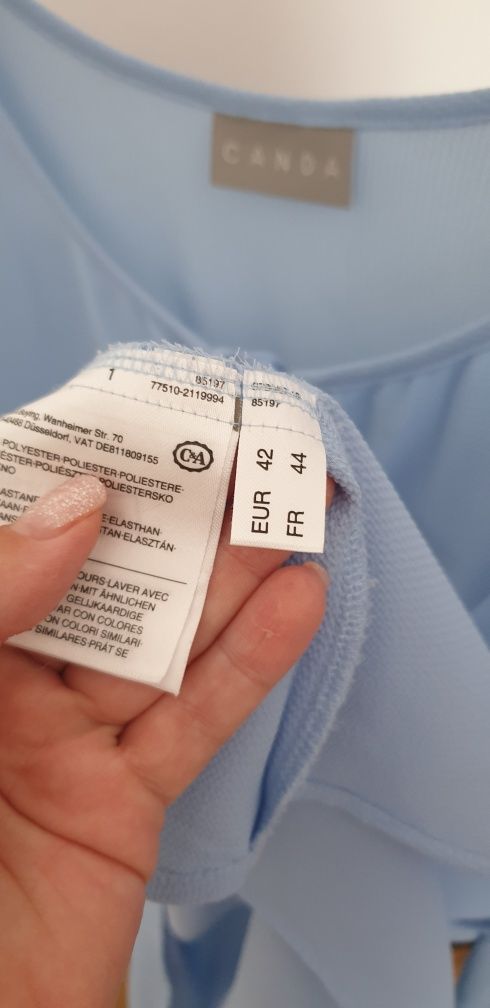 Bluză albastră C&A – mărimea 42