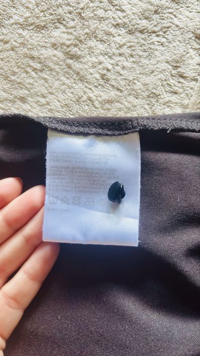 Bluză Elegantă Neagră, Mărimea 42 (brand Clockhouse)