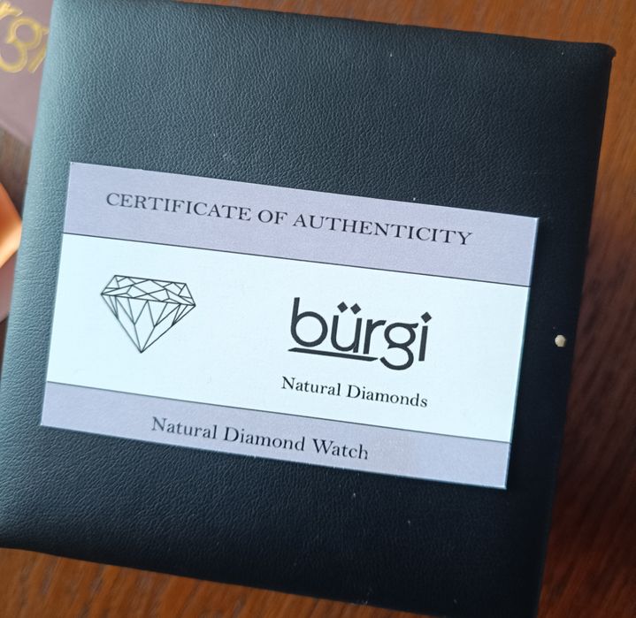 Ceas dama Burgi bleumarin