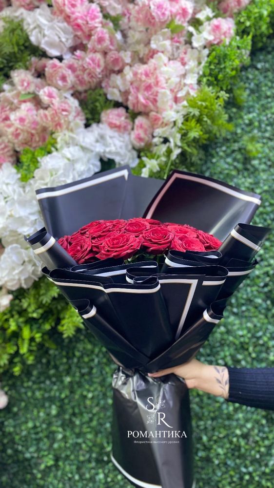 Доставка цветов букеты розы