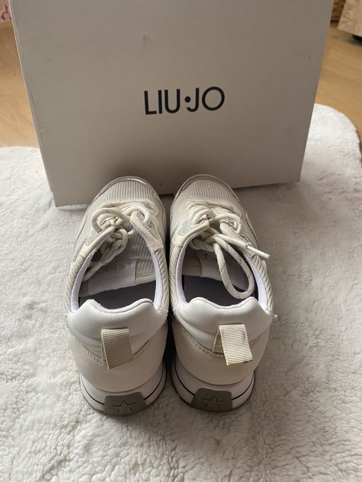 Дамски бели сникърси Liu jo