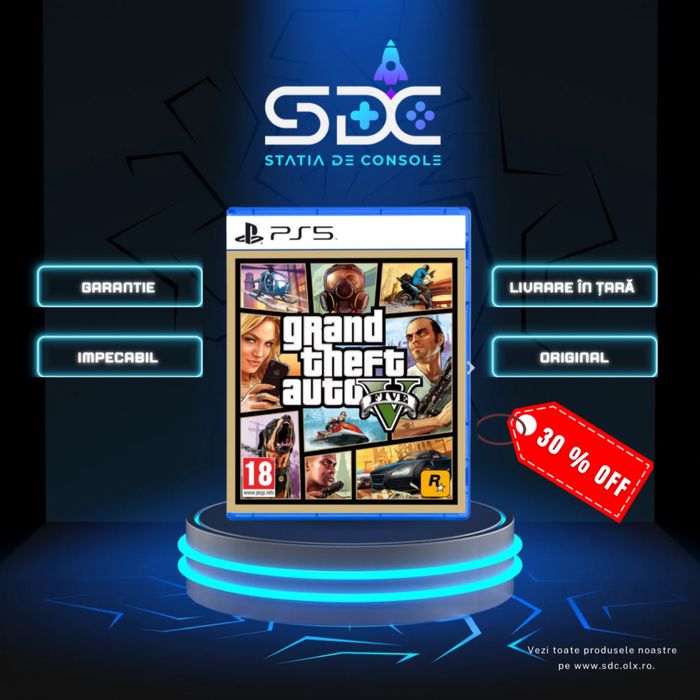 GTA 5 ( Grand Theft Auto V) PS5 (Playstation 5) | SDC