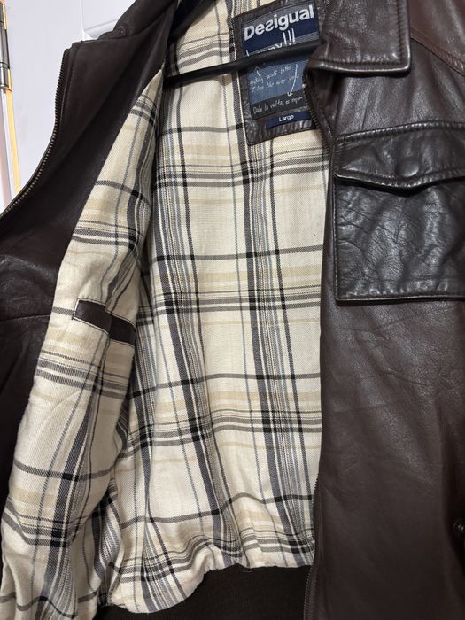 Geaca de piele barbati Desigual M