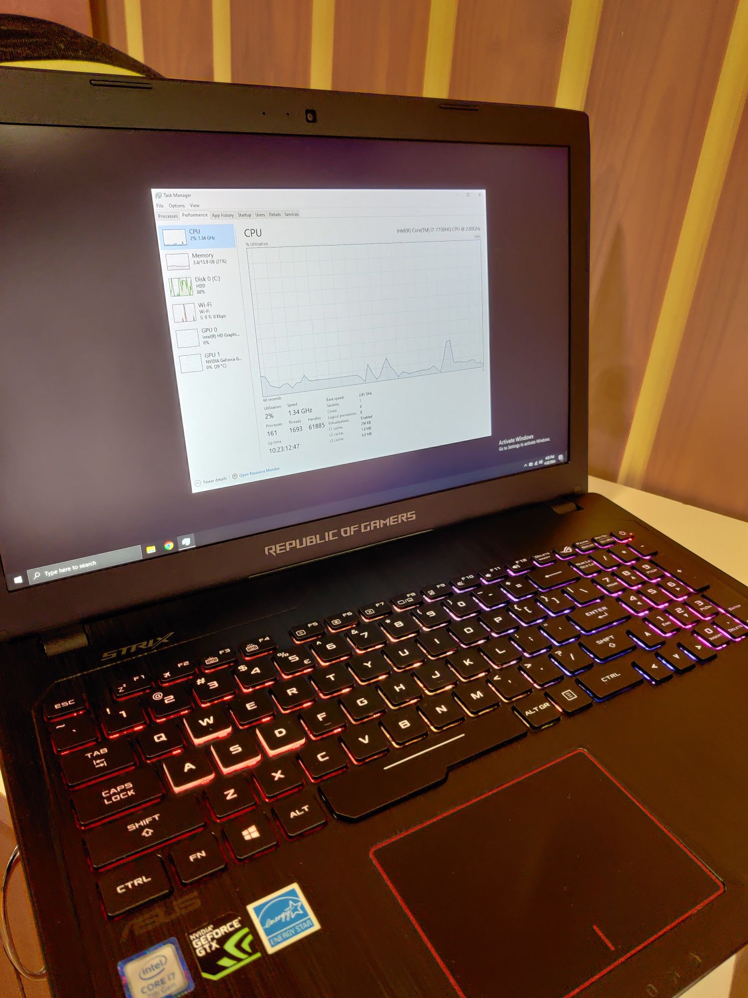 Laptop Asus ROG GL553VD