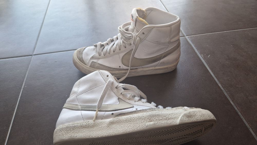 Nike, номер 39, кожа, бял