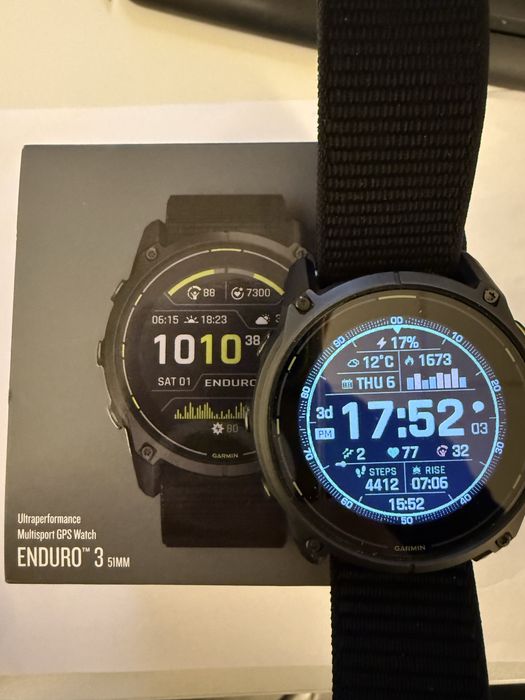 Смарт часовник Гармин ендуро 3 солар