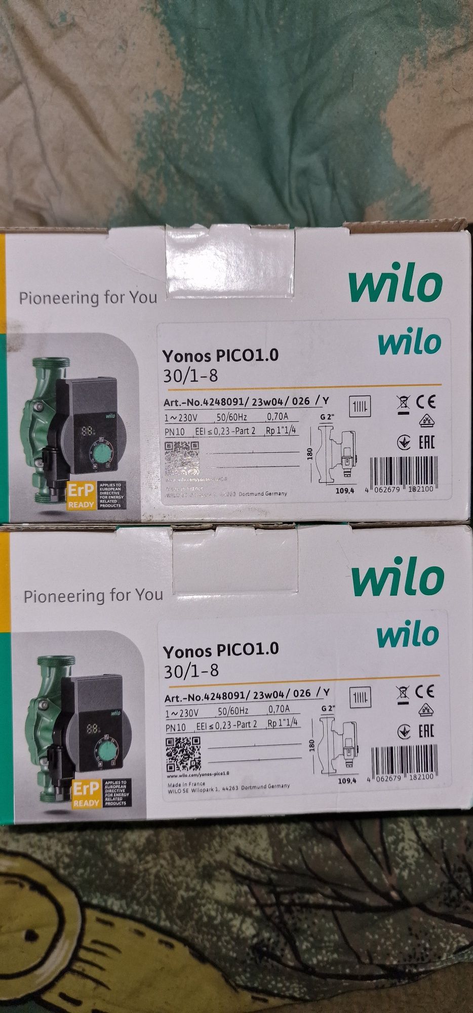 Wilo yonos pico 1.0 30/1-8 Grundfos Dab Esbe Herz grohe Kludi honeywel