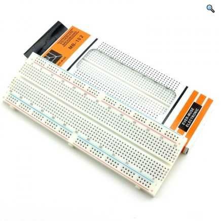 Без-спойка breadboard MB-102 (830 отвора) – нов