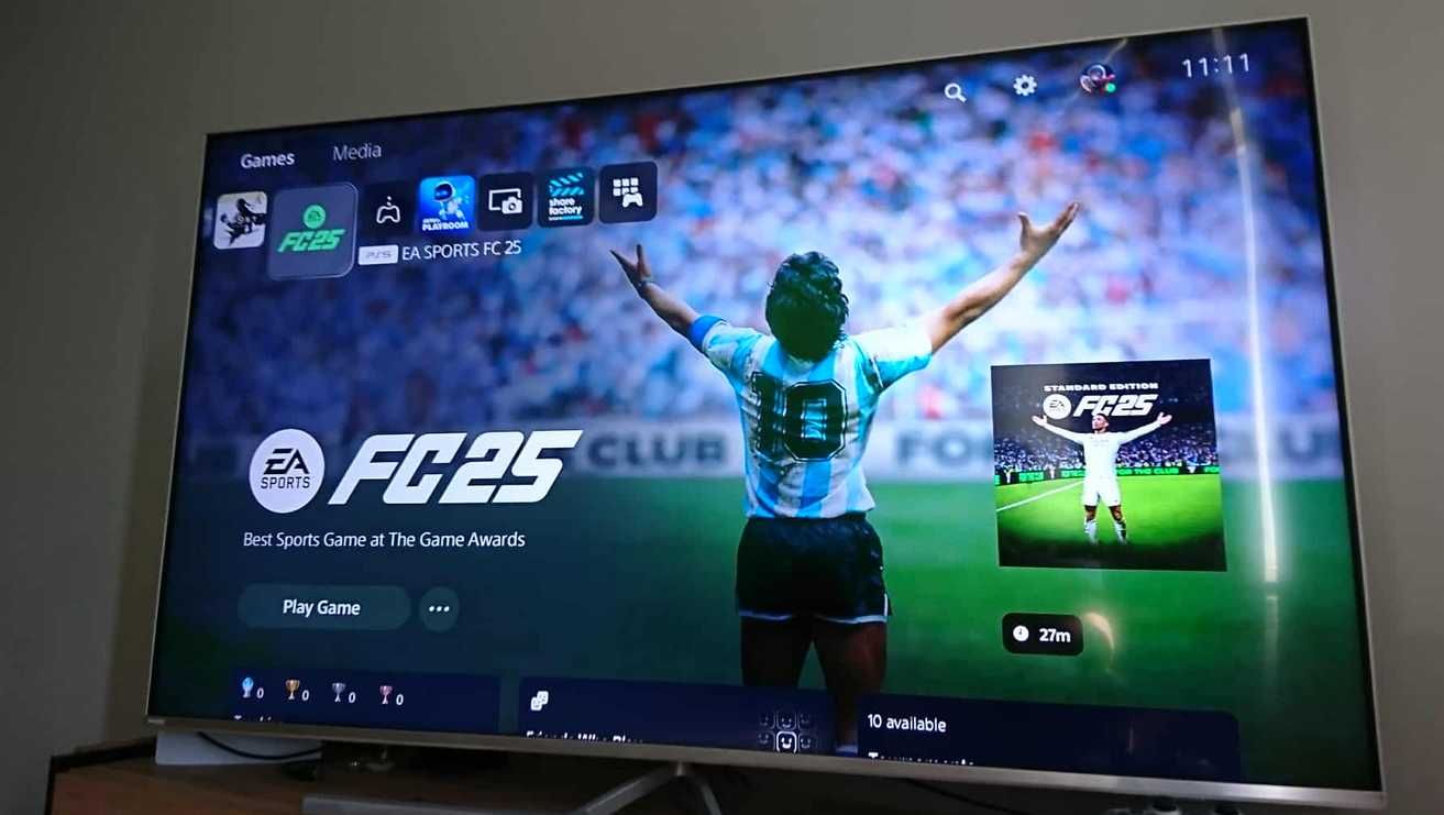 PS5 Като нов, без забележки. Готов за GTA VI, Ghost of Yotei, джойпад