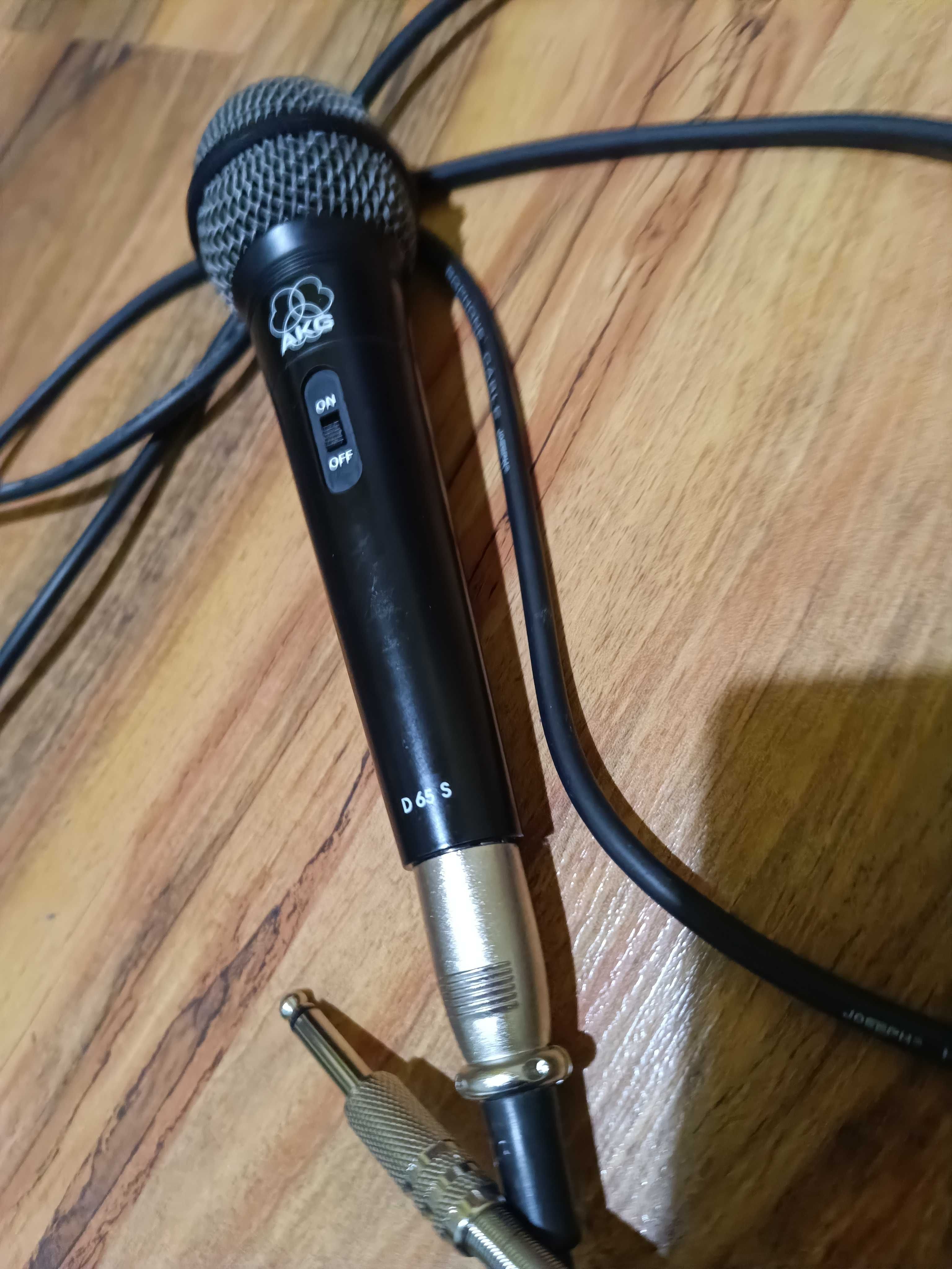 Микрофон AKG d65s АКГ Д 65 С AKG D 65 S Dynamic Cardioid Microphone