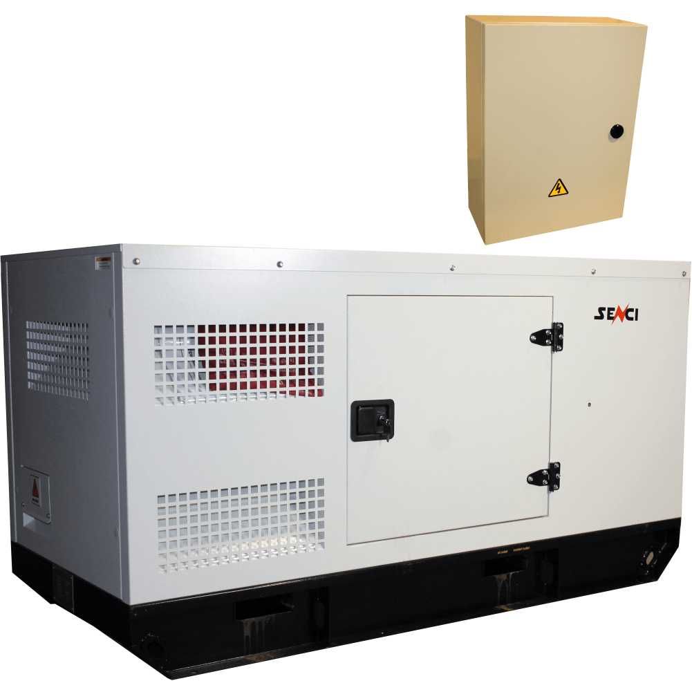 Generator SENCI SCDE 19YSM-ATS max. 19 kVA, 230V, AVR, motor Diesel