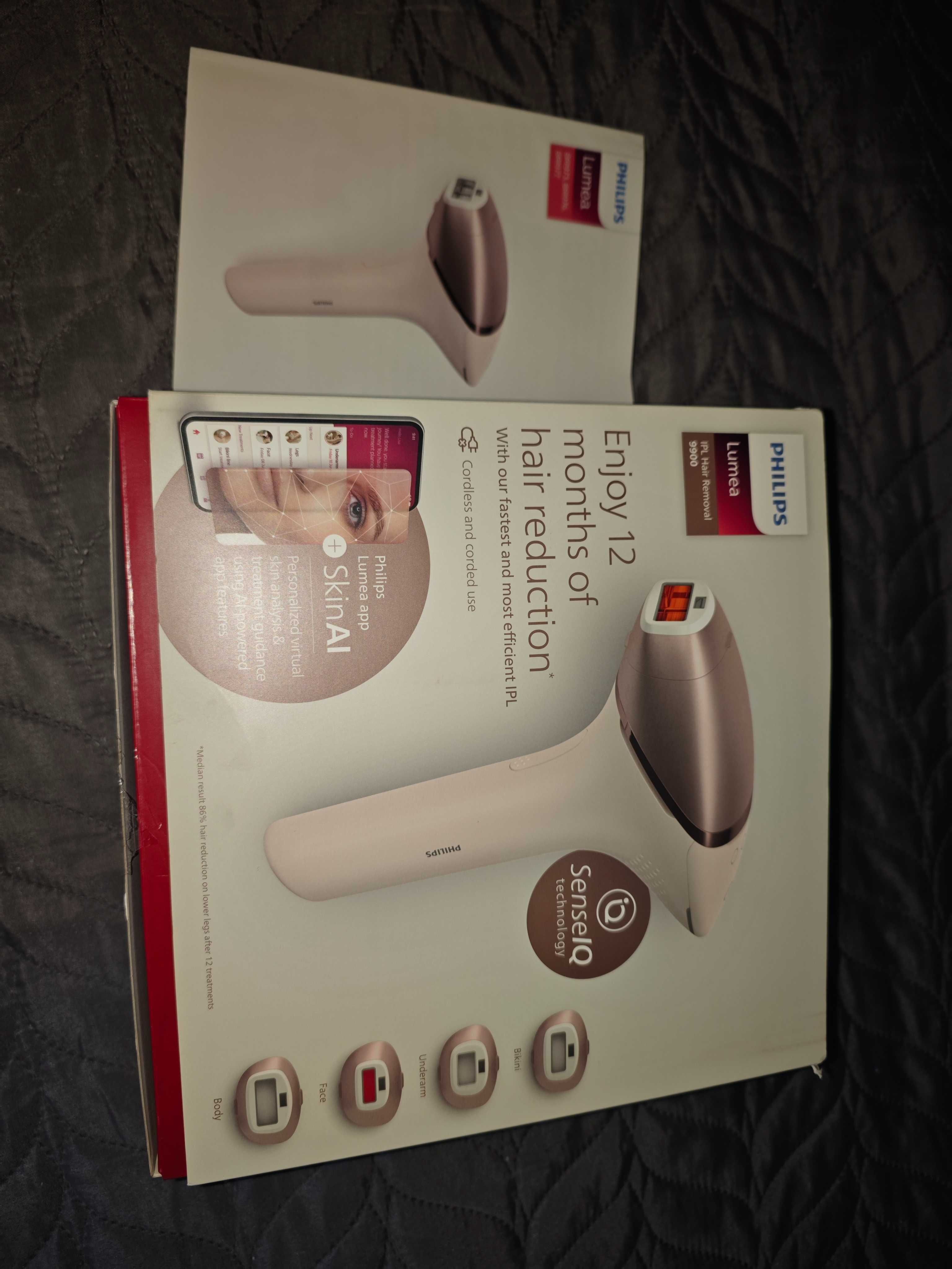 Philips lumea IPL hair removal 9900 в гаранция