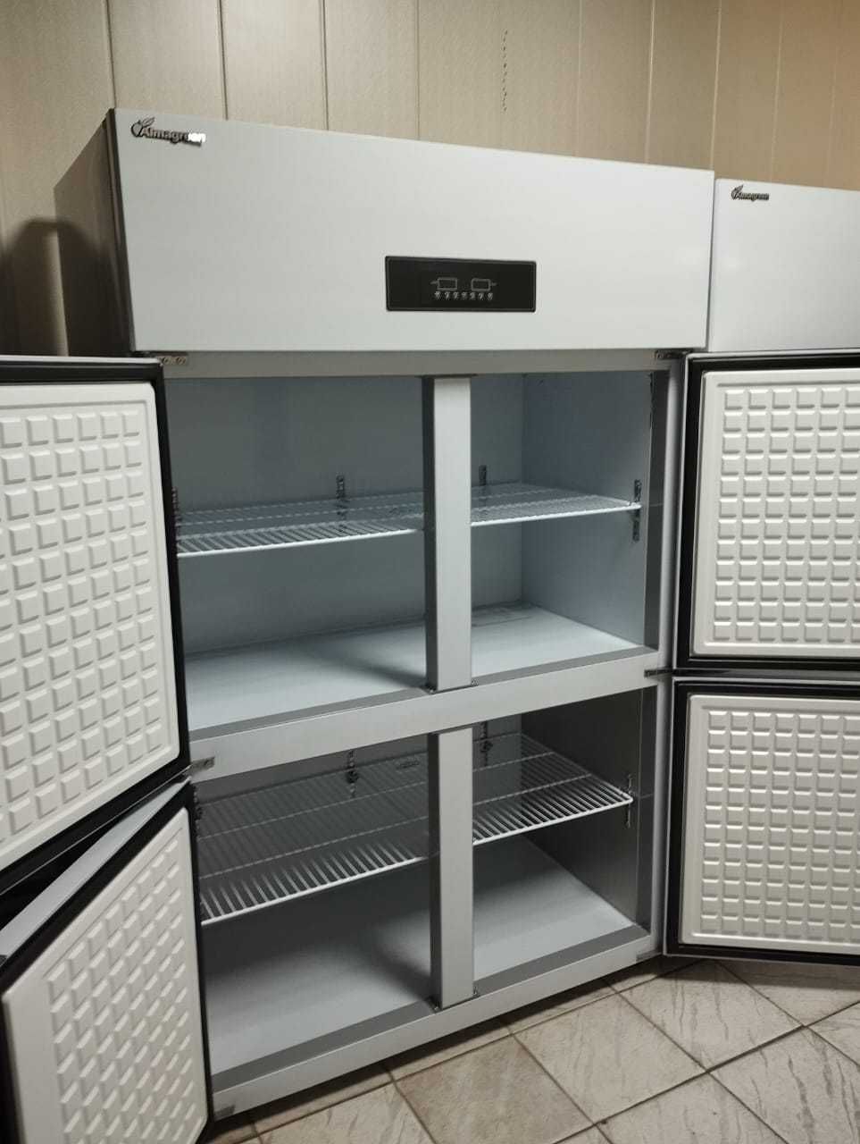 Холодильные шкафы 4-6 дверные морозильник-холодильник