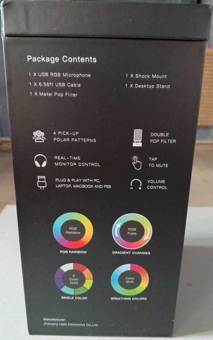 Продам Микрофон FIFINE AMPLIGAME A9 черный