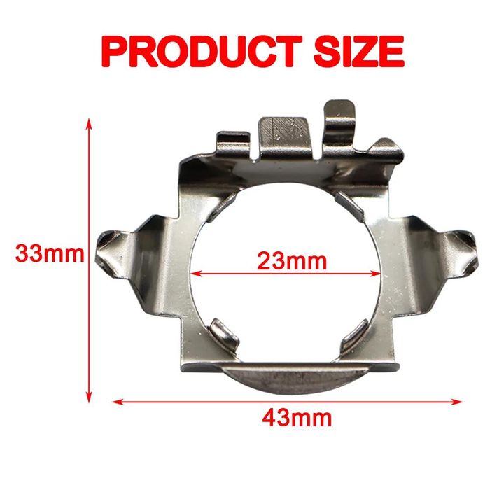 База/адаптер ТК-120/ 2бр. H7 LED преходник/основа за държач на фарове