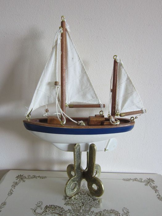 Vas cu panze vintage handmade Franta anii '80