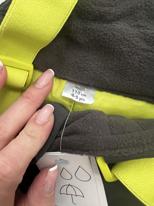 Set panataloni si geaca ski Zapada Copii 3-4 ani Nou