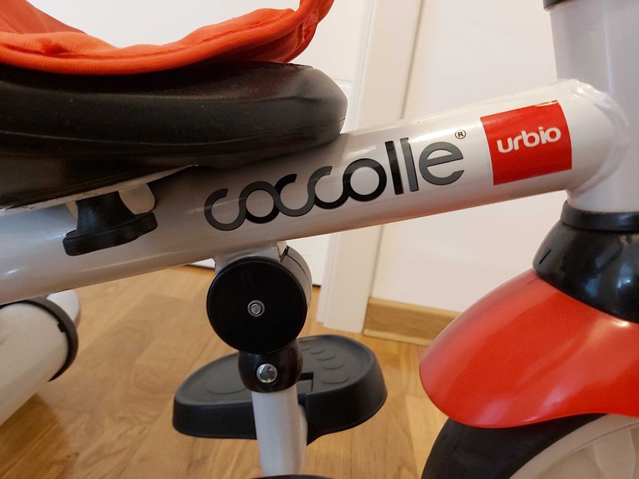 Tricicleta pliabila multifuctionala pentru copii Urbio, Rosu, Coccolle