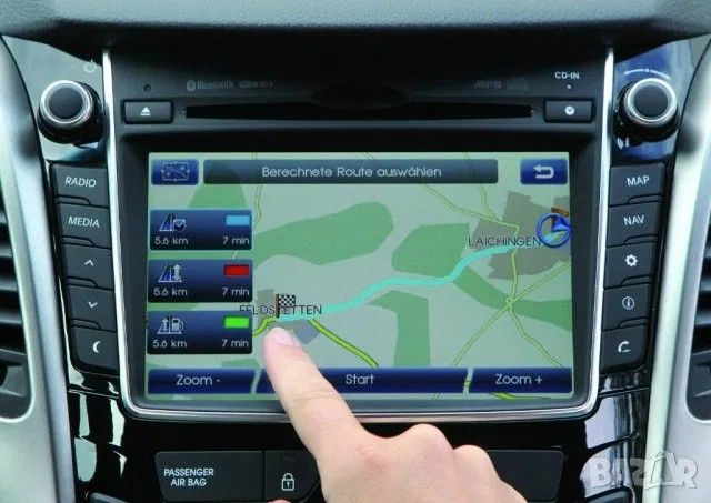 Карти Навигация 2025 за KIA / КИА и Hyundai пълно покритие България
