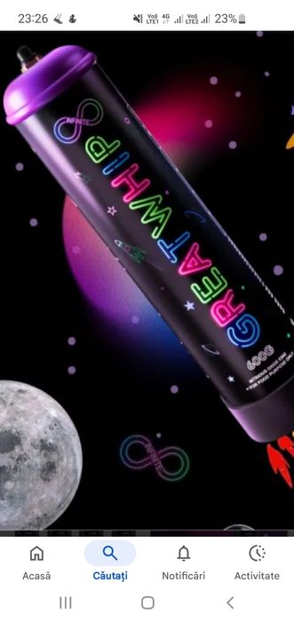 Butelie Azot Great Whip 600Gr