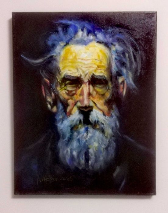 Pictură ulei 'Eternul martor'