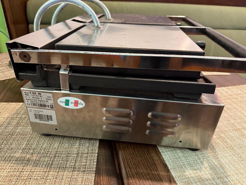Grill panini 2 zone 3000 w