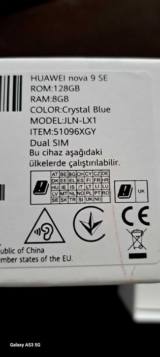 Huawei nova 9 SE