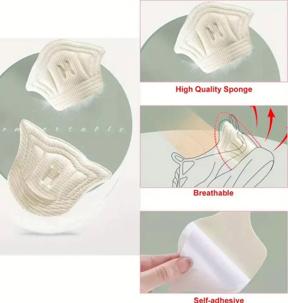 Protectie călcâi adidasi ; Heel Pads ( protectie anti cute)