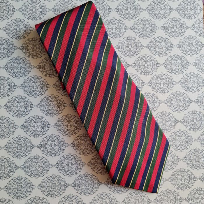 Cravata noua ATWARDSONS originala matase naturala in dungi