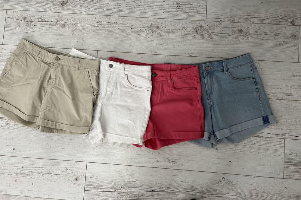 Pantaloni scurti damă 4 bucati