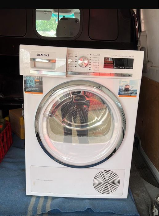 Uscator de rufe Siemens 9 kg , cu pompa de caldura