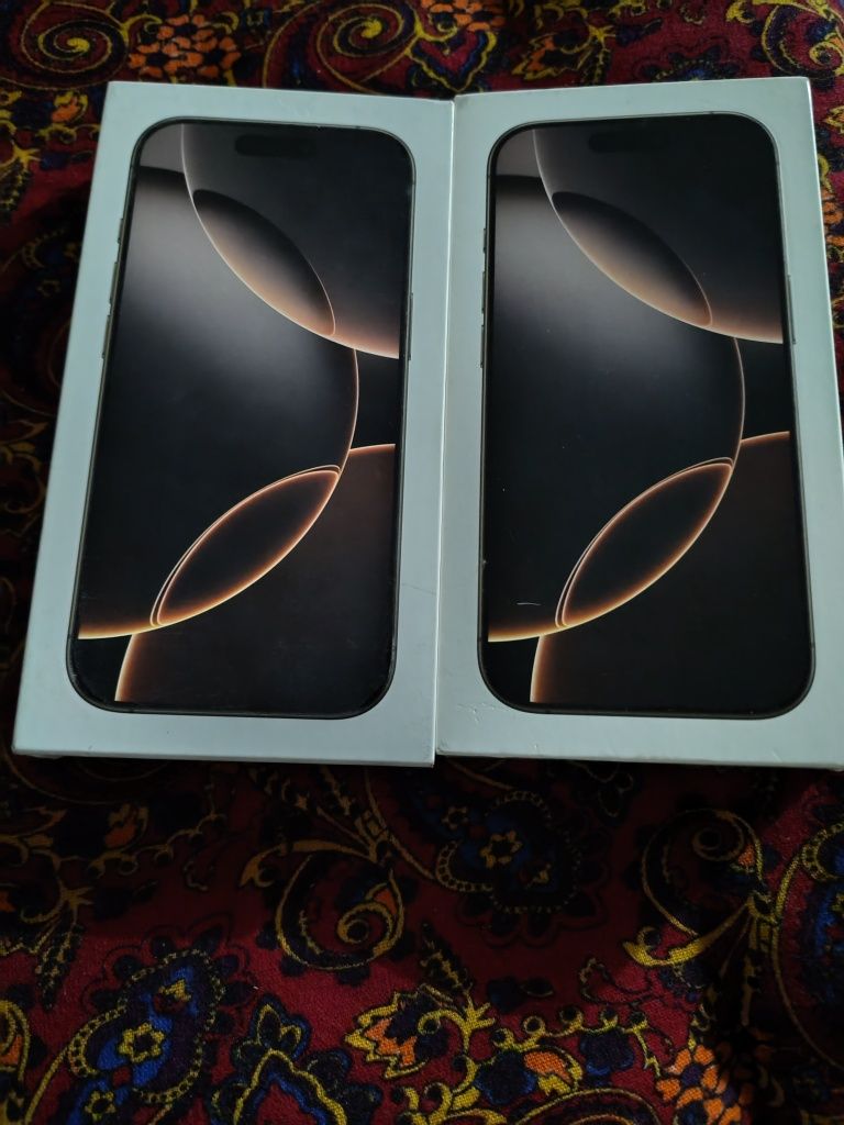 Iphone 16 pro  128GB new. Dual sim . Desert titanium