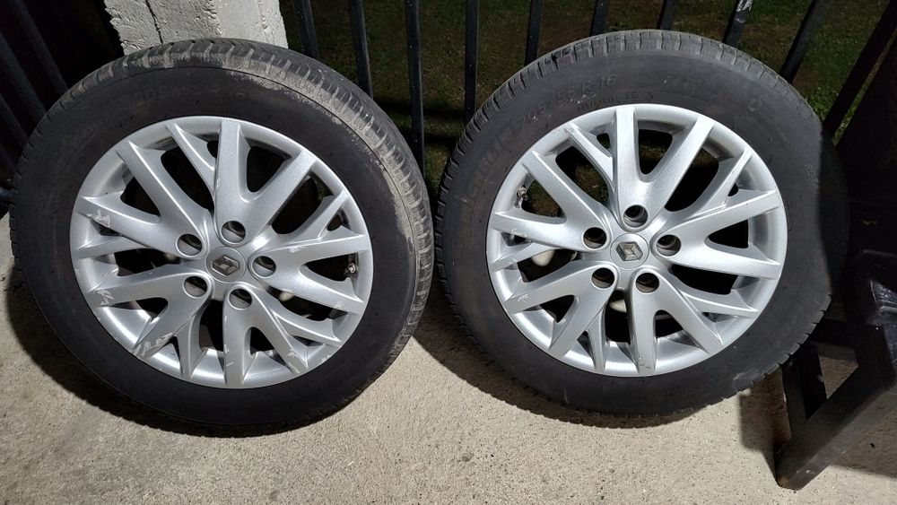 Jante Renault R16 5x114.3+Michelin CrossClimate+senzori