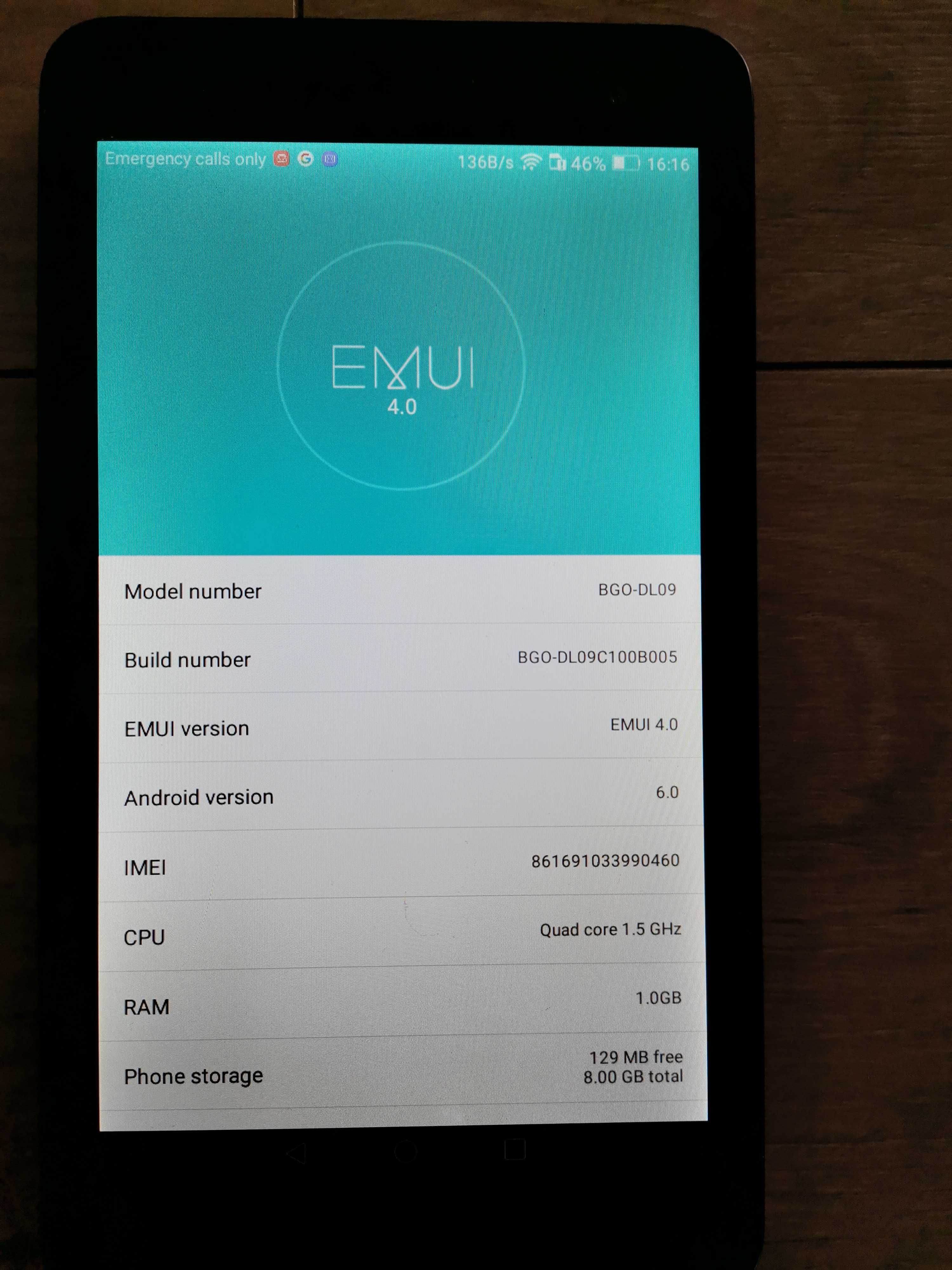 Таблет Huawei MediaPad T2 7.0 - LTE- BGO-DL09 бял