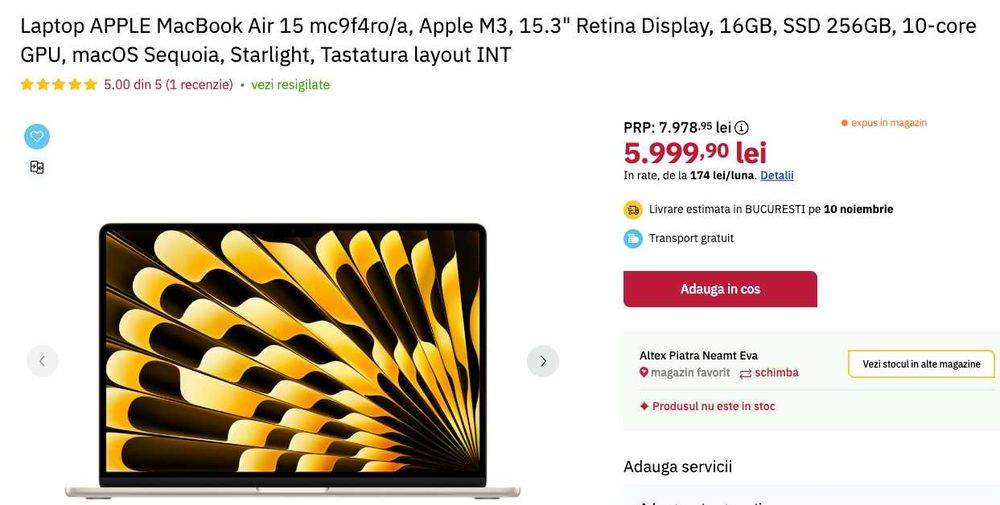 MacBook Air 15 M3