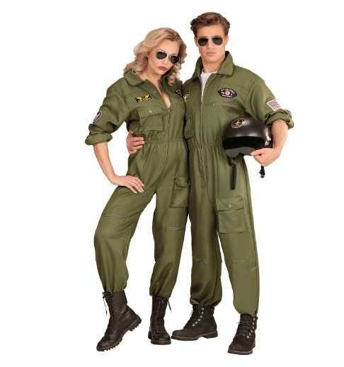 WIDMANN карнавален костюм на пилот, костюм на пилот
