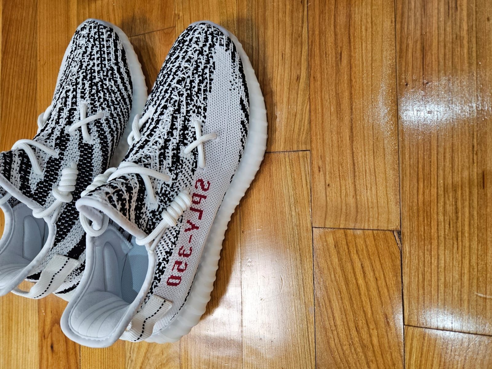 yezzy 350 zebra originali