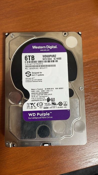 Жесткий диски 4 тв новый с гарантии