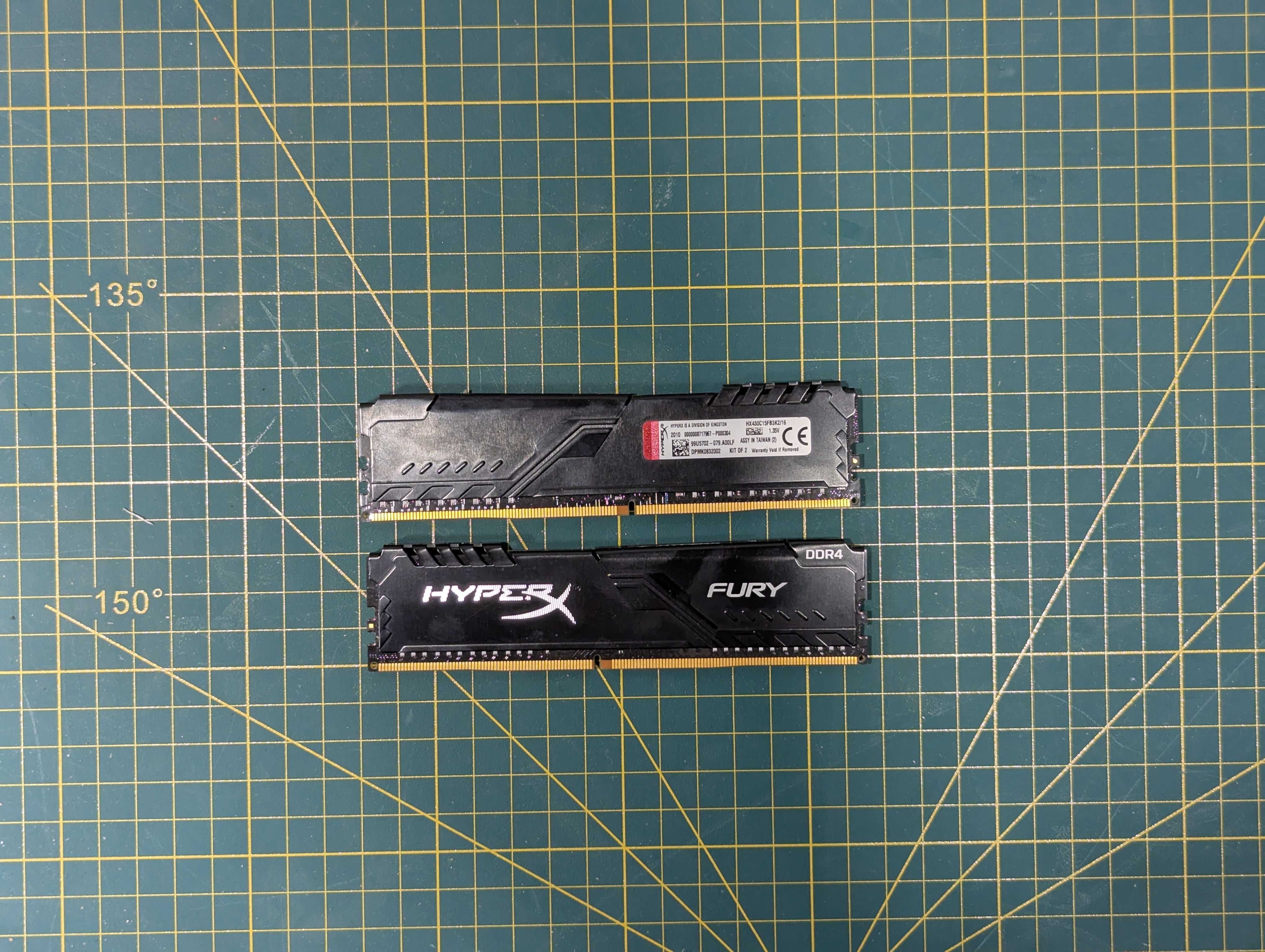Оперативная память 2х8гб* DDR4 3000 cl15
